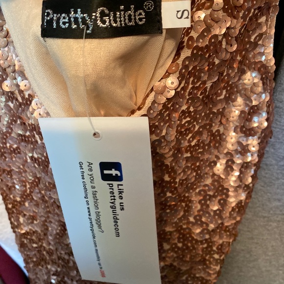 Gold casual dress - Picture 4 of 5